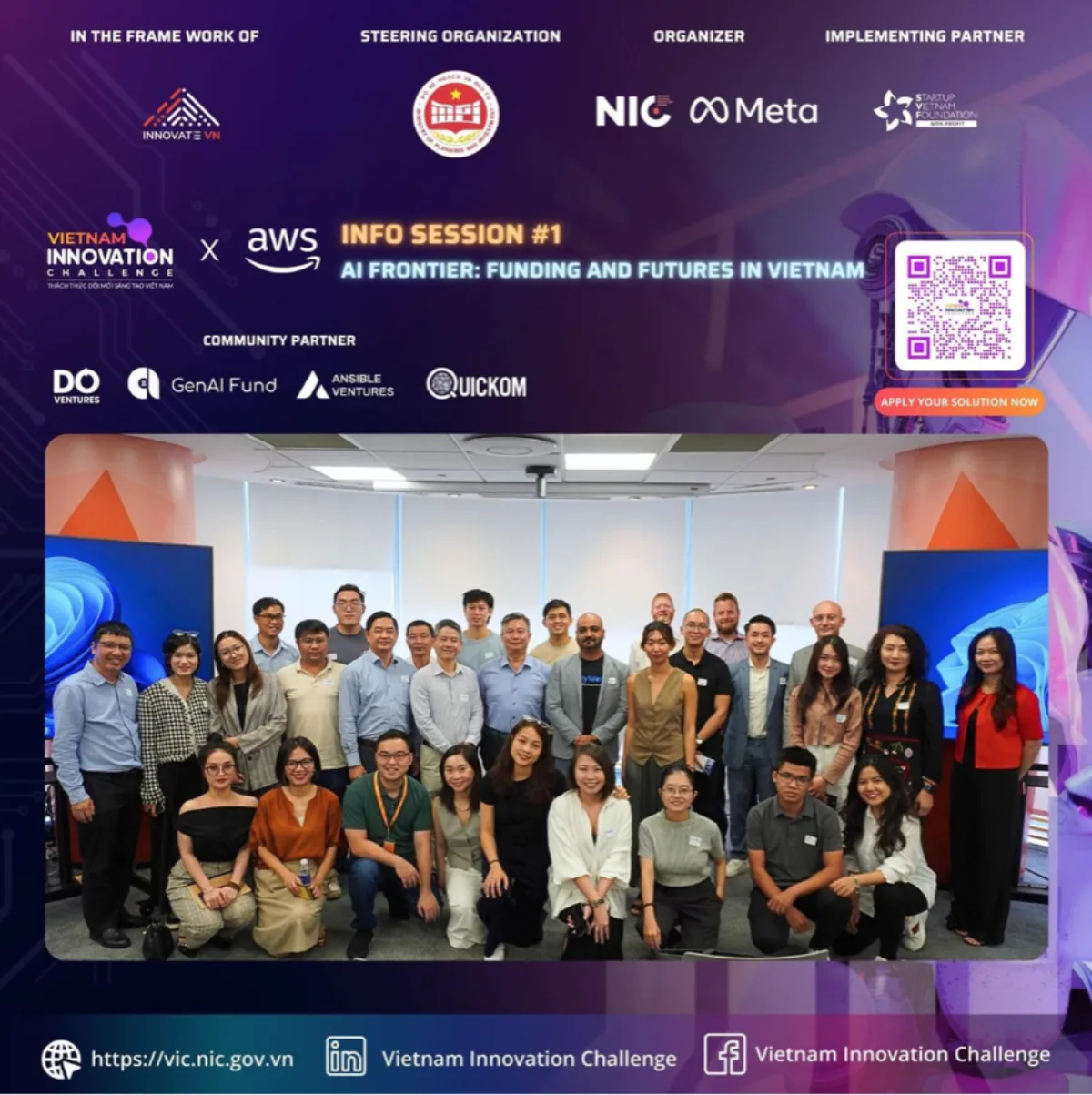 INFO SESSION #1: AI FRONTIER: FUNDING AND FUTURES IN VIETNAM