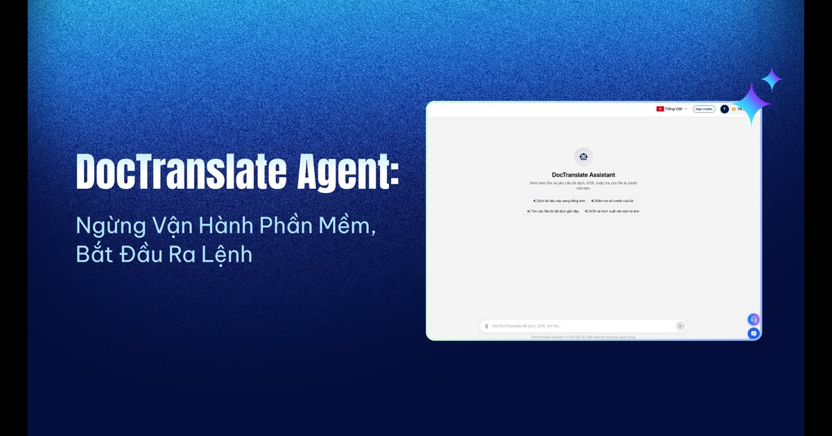 DocTranslate Agent: Deja de operar el software, comienza a dar órdenes
